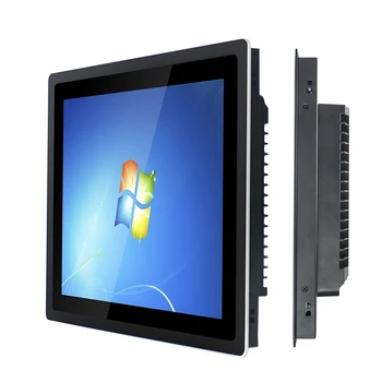 13.3 Colių Capacitive Touch Ekrano Pramonės Skydelis PC Intel Core i3/i5/i7 6 CPU Su WiFi Modulis Įterptinių Kompiuterių Kabinetas