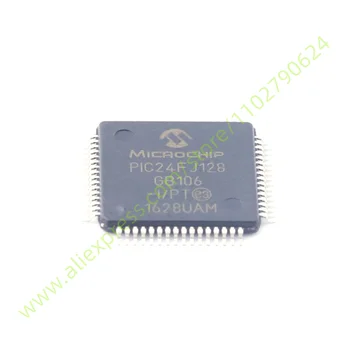 1PCS Naujas Originalus PIC24FJ128GB106-I/PT Mikrovaldiklis TQFP-64 PIC24FJ128GB106