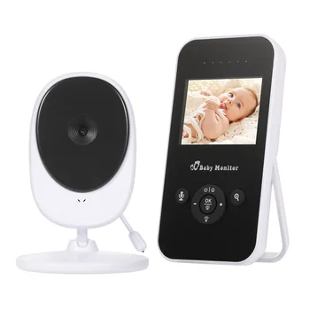 2,4 Colių skystųjų KRISTALŲ Ekranas Video Baby Monitor Lopšinė Auklė Cam Wireless Camera VOX Temperatūros Ekranas Naktinio Matymo Aukle