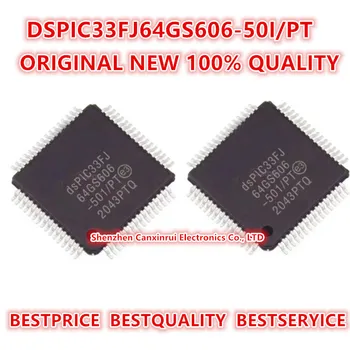 (5 Vnt.) Originalus Naujas 100% kokybės DSPIC33FJ64GS606-50I/PT Elektroninių Komponentų Integriniai Grandynai Lustas