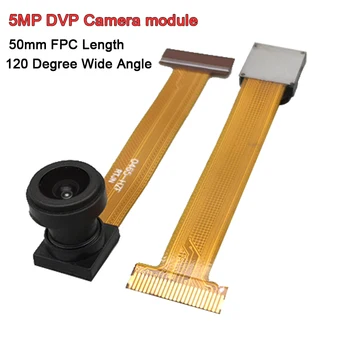 5MP HD OV5640 vaizdo Kameros Modulis 120 Laipsnių Plataus Kampo 5 Mln Pikselių 24PIN 5CM 50MM Ilgis DVP Sąsaja ESP32-CAM