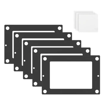 5VNT Black LCD Tarpiklis 241x171mm iš Dervos Išsiliejimas su Ne-dulkių Šluostės