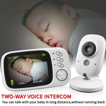 Elektroninis kūdikių stebėti kūdikio stebėjimo kamera kūdikiams Kūdikio stebėjimo kamera naujagimių babyphone elektroninės auklės bebe kūdikių fotoaparatas