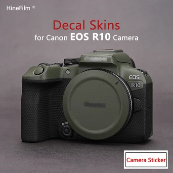 EOSR10 Kamera Premium Decal Odos Canon EOS R10 Kamera Odos Decal Raštas Lipdukas Anti-scratch Padengti Plėvele