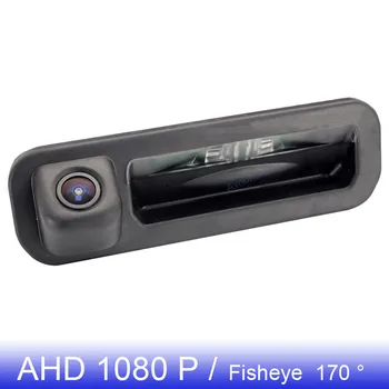HAINAUT 1080P 170° FishEye Transporto priemonių Sunkvežimių Rankena, Galinio vaizdo Kamera, Skirta Ford Focus 2012 m. 2013 m Focus Mondeo 3 HD Naktinio Matymo automobilių Stovėjimo aikštelė