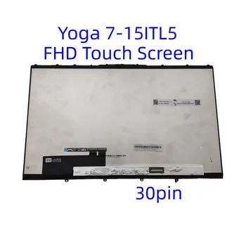 Jogos 7-15ITL5 82BJ Jutiklinis Ekranas skaitmeninis keitiklis Asamblėjos NV156FHM-N52 N156HCA-E5B 5D10S39671 5D10S39687 5D10S39672 15.6 FHD Nešiojamas LCD