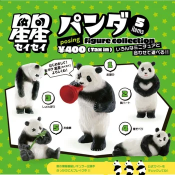 Kenelephant Originalus Gashapon Kapsulė Žaislai Kawaii Mielas Star Akis Panda Figurin Gacha Pav Anime Papuošalai