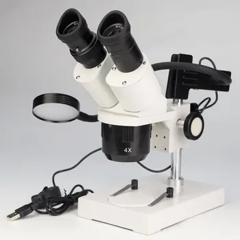 Mobiliojo ryšio Telefonas Remonto Stereo Binokulinis Mikroskopas PCB Litavimo 20X 40X 60X 80X su Dovana Šviesos Papuošalai Identifikuoti Įrankį