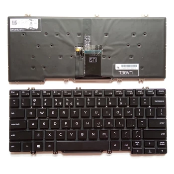 MUMS/LA NAUJĄ Nešiojamąjį kompiuterį, Klaviatūrą, skirti Dell Latitude 7300 E7300 5300 apšvietimas