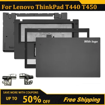 Naujas Ekranas galinis Dangtelis Lenovo ThinkPad T440 T450 Nešiojamas LCD Back Cover Front Bezel Palmrest Apačioje Atveju, Vyrių Ne Touch