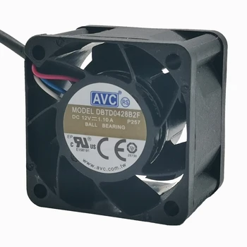 Naujas ir originalus AVC DBTD0428B2F p236 4028 12V 1.10 a 4cm serverio aušinimo ventiliatorius