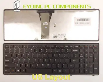 Nešiojamojo kompiuterio Klaviatūra Lenovo MP-12U73US-686 MP-12U73US-6862 MP-12U73US-6864 JAV Versija