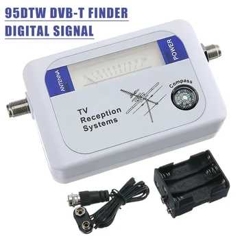 Nešiojamų Mini 95DTW DVB-T Signalo Kompasas Finder Aukštos Kokybės TV Detektorius Antenos Stiprumo Matuoklis Mayitr