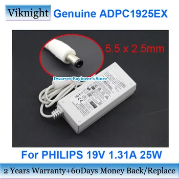 Originali ADPC1925EX AC Adapteris, Skirtas PHilipss AOC 19v 1.31 a 25w E2280SWDN maitinimo Stebėti Nešiojamas įkroviklis Adapteris baltas