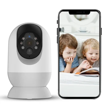 Pažangaus Belaidžio ryšio WIFI, 1080P vaizdo Kamera, IP P2P CCTV Kameros Kūdikio stebėjimo Priežiūros HD H. 265 infraraudonųjų SPINDULIŲ Naktinio Matymo, skirta 