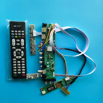 Rinkinys LTN150XB-L03 Skydelis nuotolinio Valdiklio plokštės 1 CCFL LCD Skaitmeninis HDMI, DVB-C, DVB-T 1024X768 TV VGA, USB, AV 30pin 15