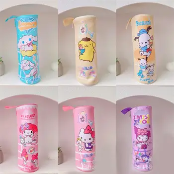Sanrios Kawaii Kuromi Animacinių filmų Anime Pieštuko Atveju Mano Melodija Hello Kitty Saugojimo Krepšys Kosmetikos Maišą, Raštinės reikmenys Dovana Festivalis