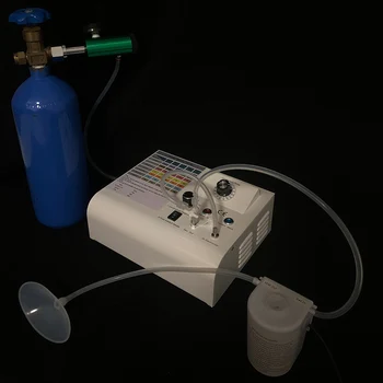 Titano Elektrodų Quart Vamzdis Medicinos Ozono Terapijos Prietaisas Su Ozono Katalizatorius Ir Laikmatis