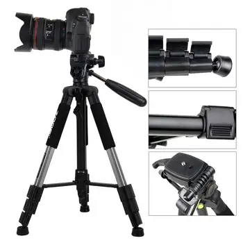 Už Zomei Q111 Profesionalų Fotoaparatą, Trikojį Gimbal Nešiojamų Kelionių Aliuminio Laikiklis, Skirtas Dslr Skaitmeninis Fotoaparatas