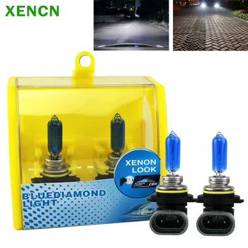 XENCN 9012 HIR2 Blue Diamond Lemputė 12V 55W PX22d Halogeninės Automobilių Lemputės 5300K Xenon Atrodo CBH Auto Lempa, Pora