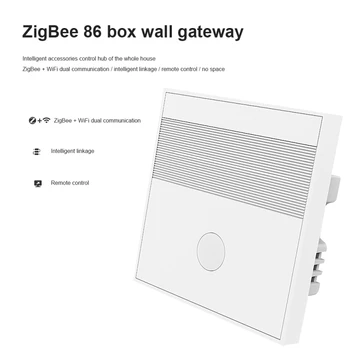 Zigbee Vartai Mini Aukštos Kokybės, Lengva Įdiegti 2.4 ghz Wifi antipireno savybių Kompiuterio Per Tuya/smart Gyvenimo Programėlė Veikia Su Alexa